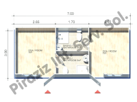 3×7 = 21 m2 Hekim Panel Containers