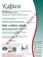 Environmental Management System Certificate